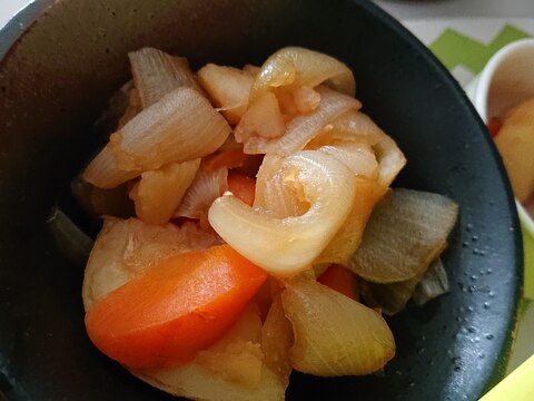 じゃがいものピリ辛にんにく醤油煮